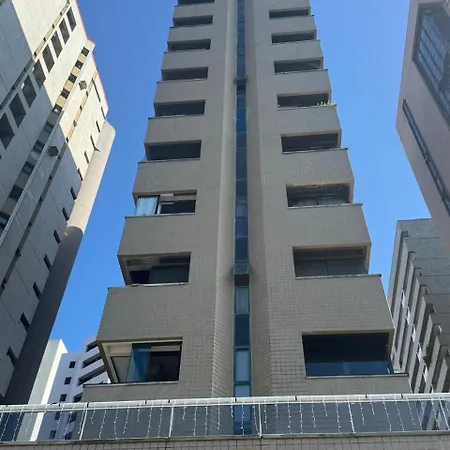 Apartamento Flat Costeira - Vista Lateral Mar