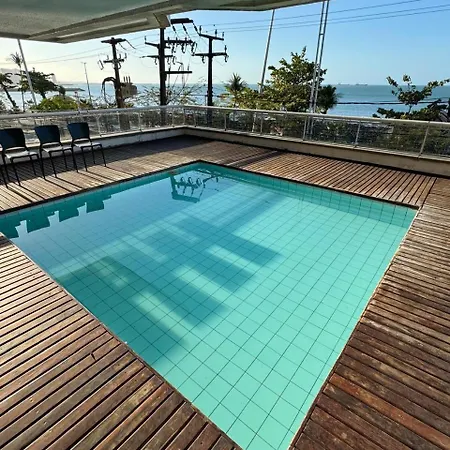 Flat Costeira - Vista Lateral Mar Apartamento