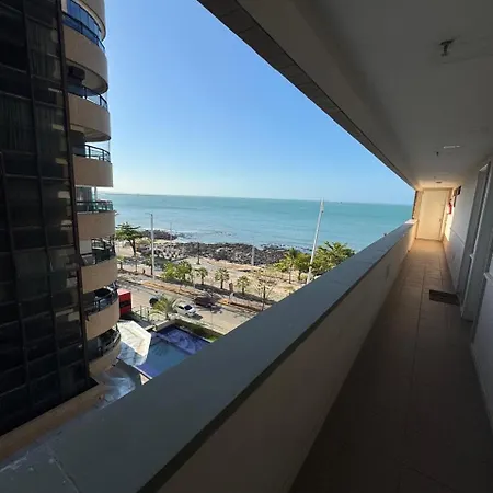 Apartamento Flat Costeira - Vista Lateral Mar